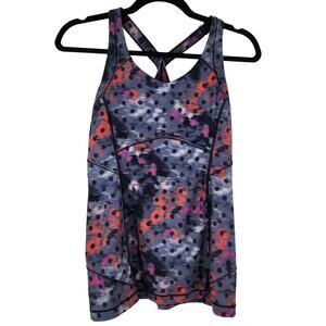 Lululemon Luxetreme Shelf Bra Hip Length Kanto Catch Me Purple Tank Top Size 6